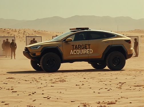 鐵皮卡車變身戰場靶標：美國空軍的未來預演